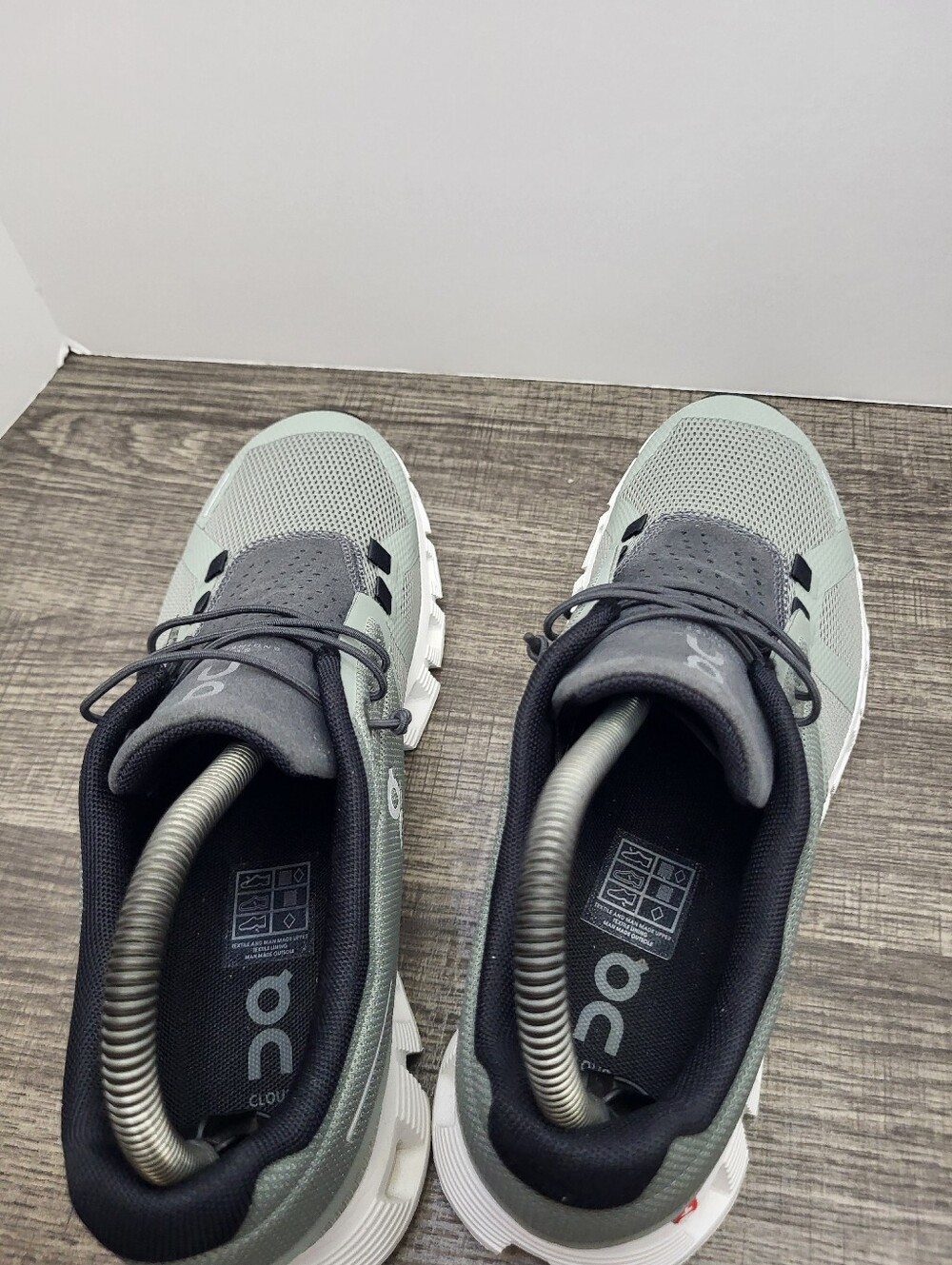 On Cloud 5 Womens Size 8 Kelp Shadow Running Shoes Comfort Athletic Sneakers - Picture 6 of 10